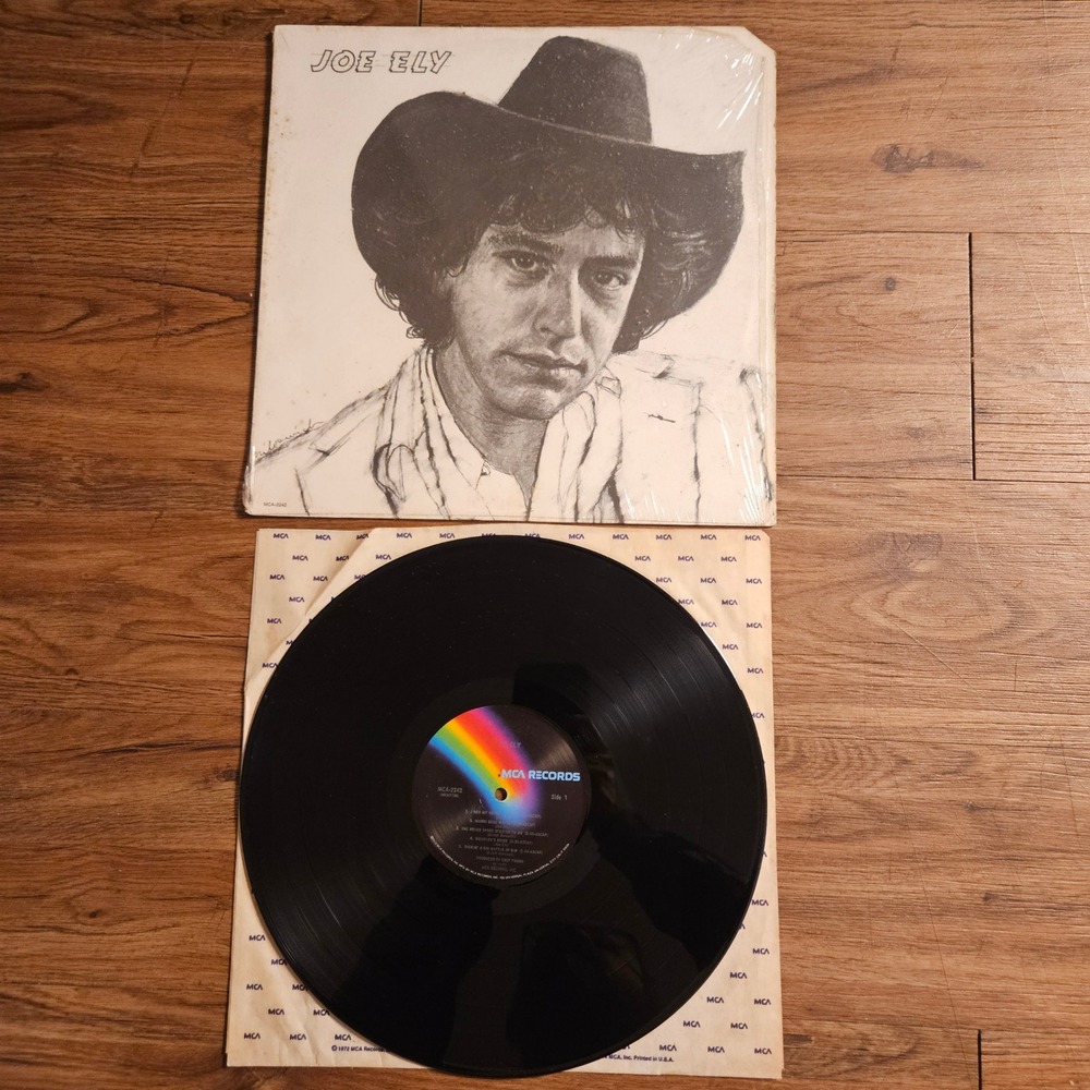 Joe Ely – Self Titled‎ MCA Records 1977 MCA-2242 PROMO Vinyl LP VG+ VG+/VG+